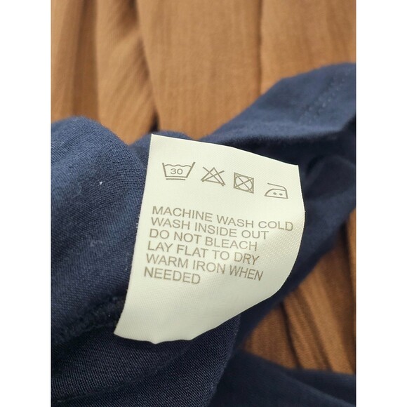 ALK Women's XS Chaser Navy Blue Cool Jersey Flared Sleeve Dress Mini Shift Bell - Picture 10 of 10